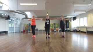 Zumba Fitness  Rompiendo Fronteras Candyman  Merengue [upl. by Agler]