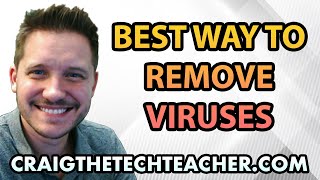 Best Way To Remove PC Viruses Malware and Spyware Free [upl. by Spragens]