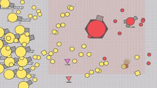 Diepio Arena Closer Escaping and Surviving  Fastest tank [upl. by Anilec]