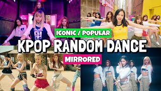 MIRRORED  KPOP RANDOM DANCE  OLD  NEW [upl. by Niuq]