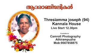 Thresiamma joseph 94 Kannala House [upl. by Ognimod]