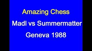 Ildiko Madl vs Daniel Summermatter Geneva 1988 [upl. by Ykcub961]