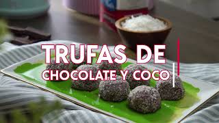 Trufas de Chocolate y Coco [upl. by Lanos]