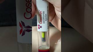 Cosentyx injection and how I feel about it 😄🤬 cosentyx ankylosingspondylitis [upl. by Alair377]