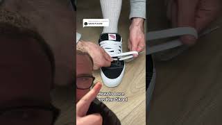 How to Lace Vans Knu Skool 👟 [upl. by Sloan]