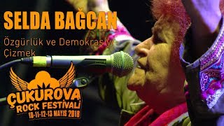 Selda Bağcan  Yaz Gazeteci Yaz  Çukurova Rock Festivali 2018 [upl. by Galvin990]