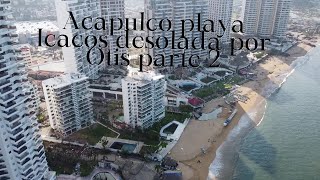 Acapulco hotel dreams hotel copacabana grand hotel tras 3 semanas del paso de Otis [upl. by Abbub]