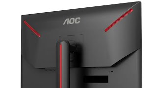 AOC AGON Gaming U27G3XBK amp U32G3XBK 4K IPS monitors with up to 160Hz refresh rate launched [upl. by Ramunni121]