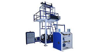 ABA Two Layer Blown Film Plant  Blown Film Plant  Bag Making machine [upl. by Akemahc]