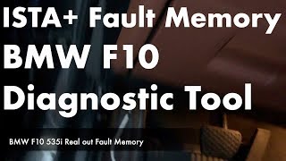 ISTA Fault Memory clearing on BMW F10 [upl. by Diva]