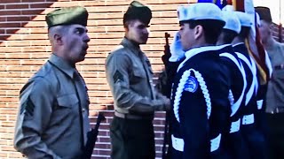 MARINE Messing with Air Force JROTC Cadets Hilarious 😂 [upl. by Hannaj]