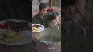 Da Trâu Muối Chua Đặc Sản Sơn La  Nhà Ở Quê amthucvietnam cooking food amthuc monngon datrau [upl. by Bandeen]