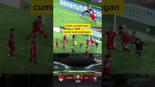 Ketika VAR cuma buat pajangan timnasindonesia beritabola beritabola [upl. by Ennovyhc47]