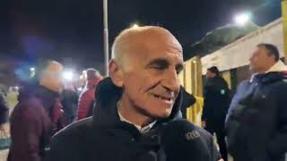 Salernitana  Carrarese 41 la reazione dei tifosi a fine gara [upl. by Kiran824]