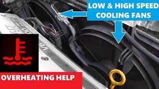 Overheating Help  Testing Cooling Fans  Relays  Connections [upl. by Barty549]