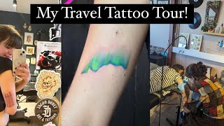 Travel Tattoo Tour Iceland Norway Spain [upl. by Amethyst]