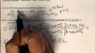 Calculate the Theoretical Yield to determine the  yield in a chemical reaction [upl. by Radburn]