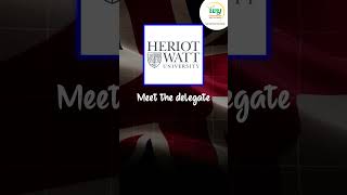 Meet Heriot watt University Delegate At UK Education fair [upl. by Barabas]