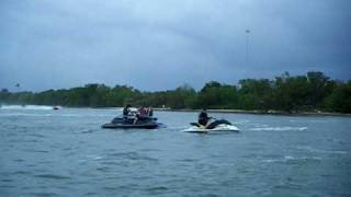 Gilbert from ChiChi vs Eduardo from Uva  Miami Jetski Racing  Yamaha FZR [upl. by Hsot]