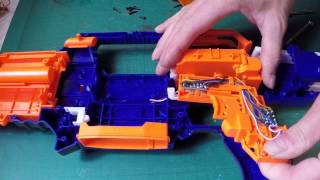 Nerf Rapidstrike ReWire Part 1 quotTear it Downquot [upl. by Icaj]