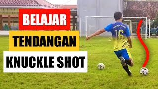 Memahami Cara Menendang Bola seperti CR7 Belajar Knuckle Shot [upl. by Saduj542]