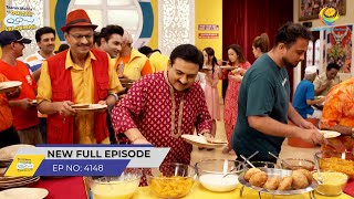 FULL EPISODE 4148  Hathi Bhai ne Di Gokuldhamvasio ko Party Taarak Mehta Ka Ooltah Chashmah [upl. by Nappie]