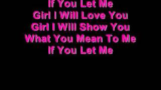 Let Me Love You Lyrics [upl. by Schwartz]