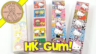 Hello Kitty Fruit Flavored Gum Boxes By Sanrio [upl. by Erbma34]