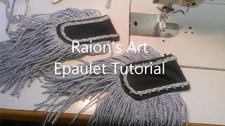 DIY Epaulet Tutorial [upl. by Aramad144]