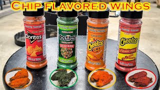 Crunchy ChipFlavored Chicken Wings Taste Test [upl. by Prescott]