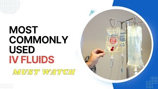 Types of IV fluids UrduHindiUsesMade easy [upl. by Bolitho]