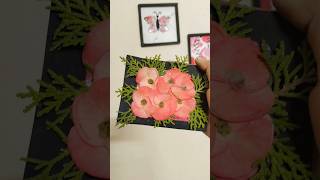 Dry flower preservation 🪷🌺💕💚 flowerdecoration shortvideo art indianart [upl. by Yecad]