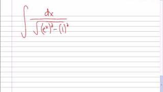 Mr Joyce AP Calculus  Integration with Inverse Trig Functions part I [upl. by Judi]