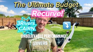 The Ultimate Budget Bow New 3Rivers CAIRN Recurve  Unbelievable Performance Under 200 [upl. by Nylirad]