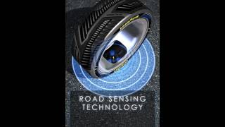 Intelligrip Concept Tyre with Builtin Sensor Technology [upl. by Asaret196]