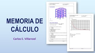 ROBOT STRUCTURAL  TUTORIAL 46 Memoria de cálculo Calculation note [upl. by Annohs]