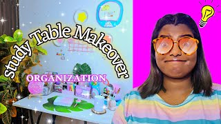 ✨️STUDY TABLE MAKEOVER in தமிழ்WOW 😱 trending viral youtubeshorts craft [upl. by Laurene]