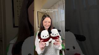 FREE Pochacco Crochet Pattern amigurumi crochet crochetpatterns [upl. by Yetti374]