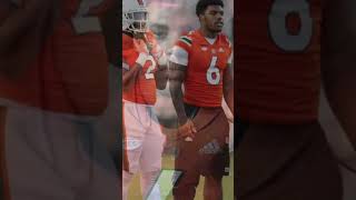 Trevonte citizen leaving Miami miamihurricanesfootball transferportal [upl. by Kalmick]