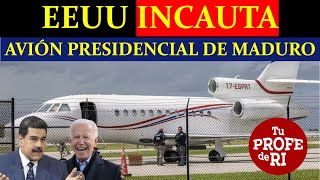 EEUU ROBA AVIÓN PRESIDENCIAL DE VENEZUELA TRIBUNAL GIRA ORDEN DE CAPTURA VS EDM GONZÁLEZ URRUTIA [upl. by Ahsauqal775]