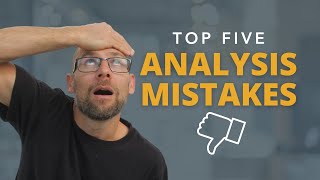 Top 5 Statistical Analysis Mistakes [upl. by Octavia342]