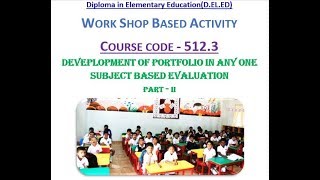 WBA  5123 Part 2 DEVEPLOPMENT OF PORTFOLIO IN bengali for nios deled l pdf download in bengali [upl. by Deeraf]