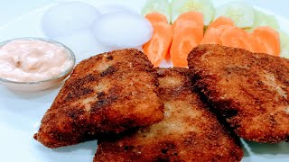 Pangas Fish Fry  Indian Basa Fish Fry  Pangasius Fish Fry [upl. by Anigroeg329]