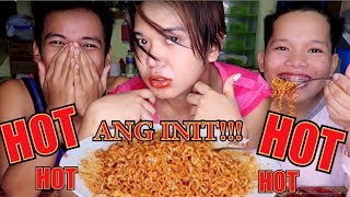 SPICY NOODLES CHALLENGE SUPER ANGHANG BEKS [upl. by Barton485]