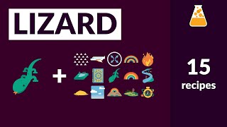 The LIZARD And How To Use It In Little Alchemy 2 [upl. by Nivat]