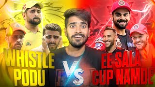 RCB🔥VS CSK✨ BEST BATTING KISKI HAI💯  IPL 2024 [upl. by Kcin]