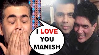 Karan Johar Makes His Relationship OFFICIAL With Boyfriend Manish Malhotra After Section 377 Verdict [upl. by Ellie369]