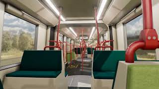 TaM  Intérieur de la future Ligne 5 de tramway [upl. by Rolanda158]