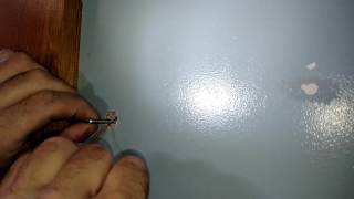 How to remove a toggle bolt without losing the anchor behind the wall [upl. by Ailen]