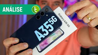 GALAXY A35 5G MELHOR CUSTOBENEFÍCIO em INTERMEDIÁRIO SAMSUNG de 2024  Análise  Review [upl. by Lemaj237]